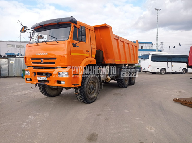 Купить КАМАЗ 65222-53 самосвал б/у (2021 г., 42 650 км.) (6112) в компании Русбизнесавто - изображение 10