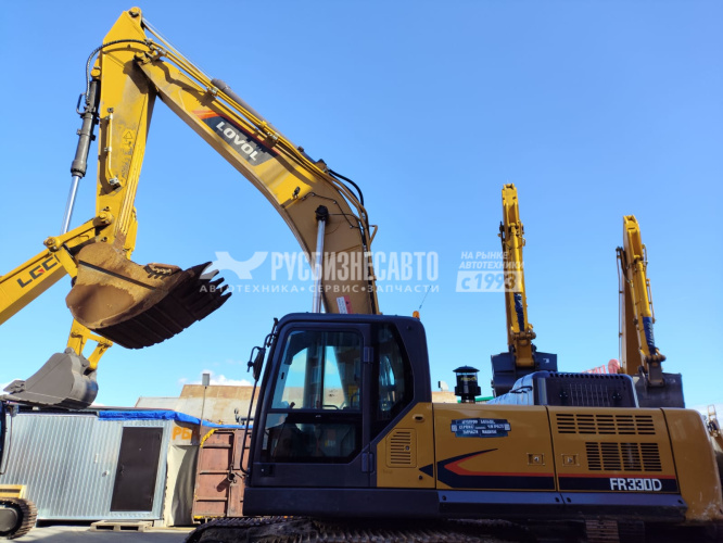 Купить Экскаватор гусеничный LOVOL FR330D б/у (2022 г.в., 2 424 м.ч.)(0561) в компании Русбизнесавто - изображение 5