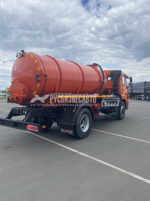 Купить МВ-8 КАМАЗ 43253-3010-69 (вакуумная машина, 8 м3, насос КО-510, СПЕКТР) в компании Русбизнесавто - изображение 6