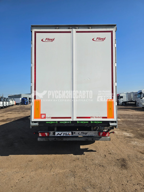 Купить FLIEGL SDS 350,ПОЛУПРИЦЕП (штора, ворота, коники) V= 92 м3, CCУ 1150, L=13,6м. б/у (2024г.)(4961) в компании Русбизнесавто - изображение 5