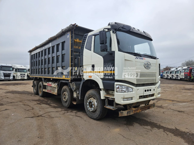 Купить Самосвал FAW J6 8x4 б/у (2023 г.в.,116 484 км.)(7922)Сбер комиссия- Бронь Лавриненко А.Х. в компании Русбизнесавто - изображение 0