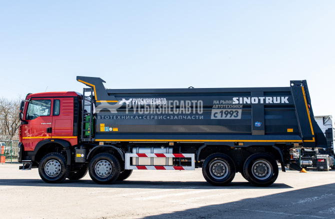 Купить Самосвал HOWO T5G 8x4 ( ZZ3317V386GE1 ) / 7.1*2.3*1.5+0.3 / 24-29 м3 / наклон / п.ч. 5.26 в компании Русбизнесавто - изображение 5