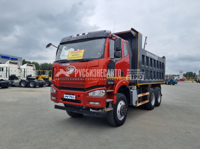Купить Самосвал FAW J6 (6x6) колеса R24 б/у (2023 г., 38 609 км)(3137) в компании Русбизнесавто - изображение 0