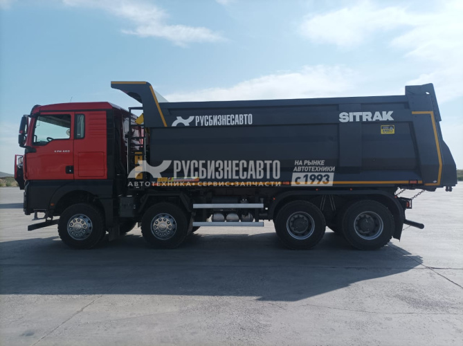 Купить Самосвал SITRAK C7H MAX 8x4 ( ZZ3316V306ME ) / 6.3*2.3*1.5+0.3 / 22-26 м3 / наклон в компании Русбизнесавто - изображение 2
