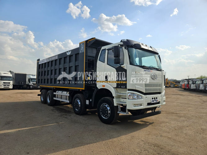 Купить Самосвал FAW J6 (8х4) б/у (2022 г., 63 169 км.)(7808) - новая резина зад. ось. в компании Русбизнесавто - изображение 0