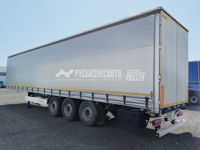 Купить Полуприцеп шторный WIELTON NS3K NS-3, 3 оси SAF, ворота, б/у (2023 гв)(2404) в компании Русбизнесавто - изображение 4