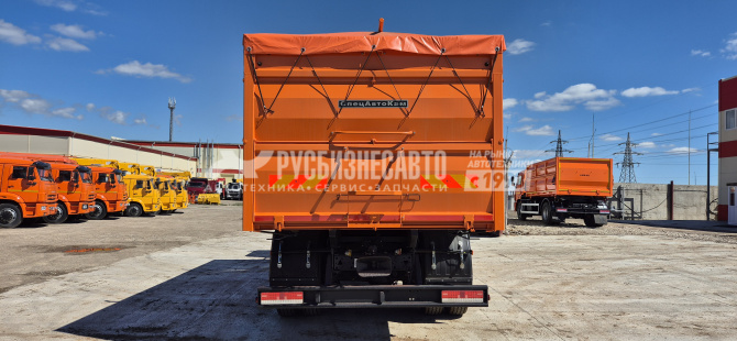 Купить СпецАвтоКам КАМАЗ 68901G бортовой зерновоз 27,6 м3 на шасси 65115-3094-48 в компании Русбизнесавто - изображение 6