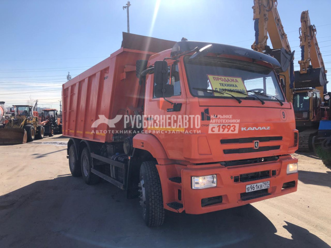 Купить КАМАЗ 6520-53 самосвал б/у (2021 г., 46 700 км.) (0760) в компании Русбизнесавто - изображение 2