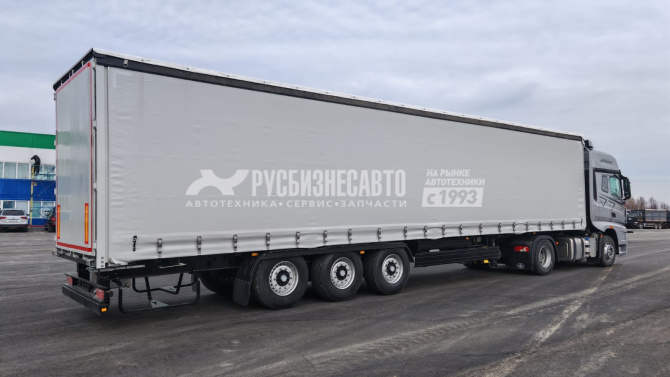 Купить CIMC SX03 Полуприцеп Шторный, 13,6 м, V=92 м3, 3 оси BPW, EBS Wabco 2S/2M в компании Русбизнесавто - изображение 0