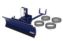 SCOUT TX-180 Отвал гидроповоротный прямого монтажа для SCOUT TE-серии