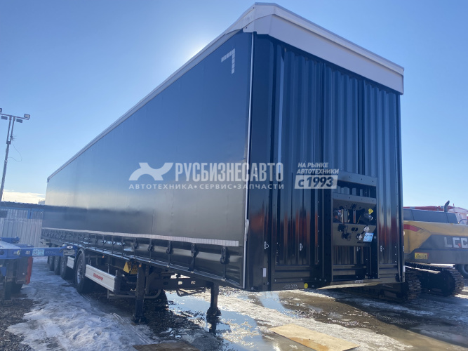 Купить Kassbohrer (Iso Pakcs) штора без борта, 4 оси,16,5м, 110 м3, закладные под коники, ССУ 1150 мм в компании Русбизнесавто - изображение 2
