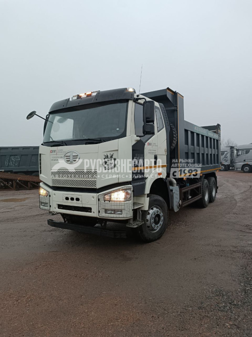 Купить Самосвал FAW J6 (6х4) б/у (2023 г. 24 250 км) (3757) в компании Русбизнесавто - изображение 1