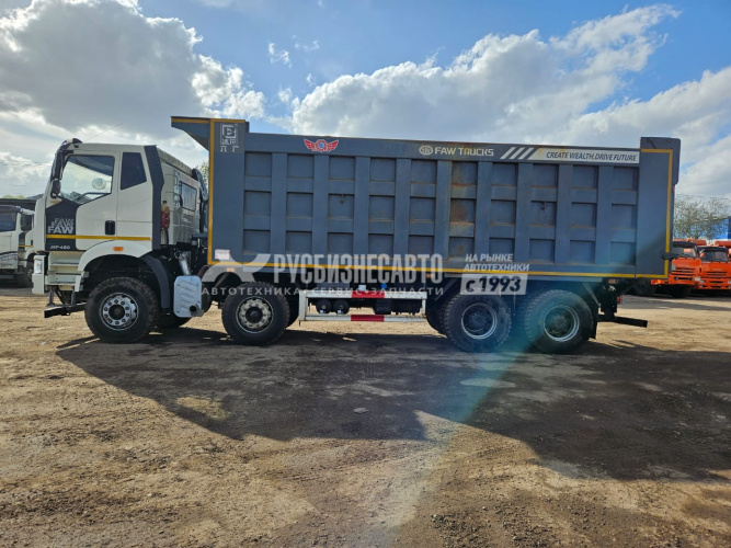 Купить Самосвал FAW J6 8х4 б/у (2022г.в., 46 995км) (7602) в компании Русбизнесавто - изображение 6