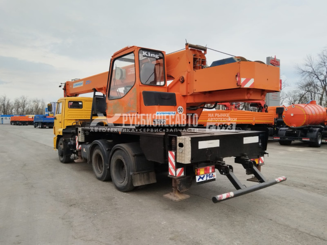 Купить Автокран Клинцы КС-55713-1К-1 шасси КАМАЗ 65115 6х4 б/у (2016г, 32 376 км)(5172) в компании Русбизнесавто - изображение 5