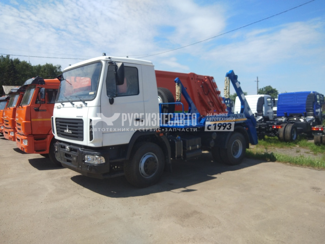 Купить МК-3512-02 на шасси МАЗ 5550С3-541-000 бункеровоз (без бункера) в компании Русбизнесавто - изображение 1