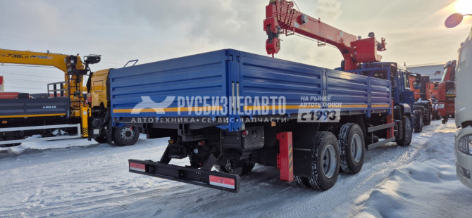 Купить КМУ КАМАЗ 65117-3010-48 (Евро-5) + HANGLIM KS1256G2 верх.упр. + борт сталь 6,8м. в компании Русбизнесавто - изображение 4