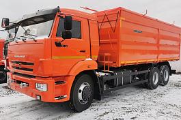 СпецАвтоКам КАМАЗ 68901G бортовой зерновоз 27,6 м3 на шасси 65115-3094-48