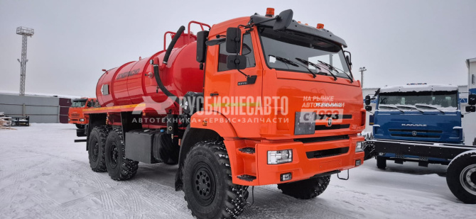 Купить АКН-10 КАМАЗ 43118 (вакуум,10 м3, насос КО-505, ДОПОГ, мод. 4672G2-30) в компании Русбизнесавто - изображение 5