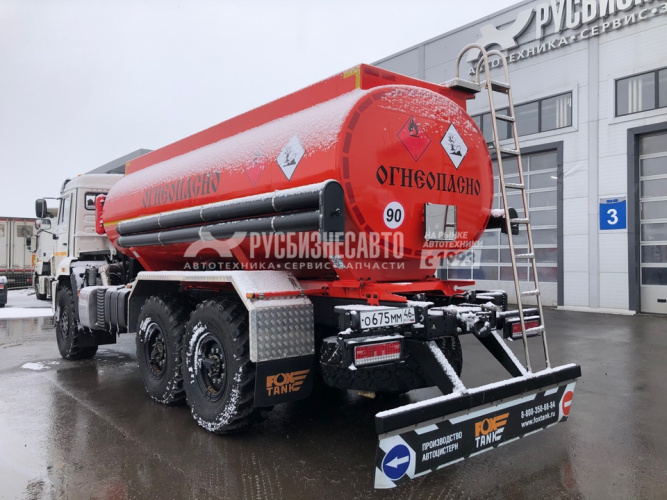 Купить Топливозаправщик FOX TANK 9666P1 на шасси КАМАЗ 43118 12.0 м3 б/у (2021 г., 2 600 км) в компании Русбизнесавто - изображение 2