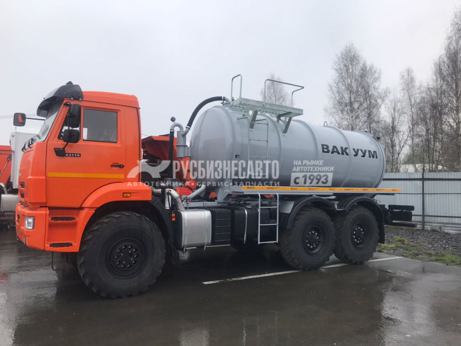 Купить МВ-10 КАМАЗ 43118-50 (мод. 4672G2-40, вакуум,10 м3, насос КО-505) в компании Русбизнесавто - изображение 0