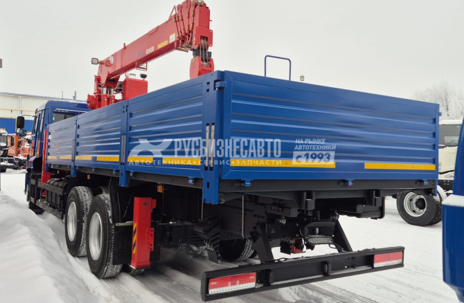 Купить КМУ КАМАЗ 65117-3010-48 (Евро-5) + HANGLIM KS2056SM верх.упр. + борт сталь 6,8м. в компании Русбизнесавто - изображение 10