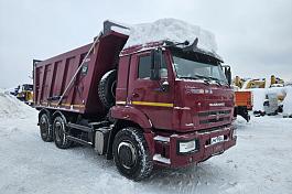 КАМАЗ 6520-7080-49 (В5) самосвал Евро 5 К4140 б/у (2024 г.в.,6 087 км.)(4329)