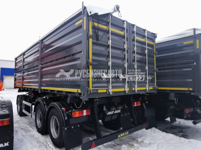 Купить Автомастер 8595-42 прицеп самосвальный зерновоз 2-х сторонний 30 куб.м. в компании Русбизнесавто - изображение 0