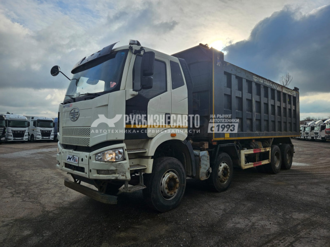 Купить Самосвал FAW J6 8x4 б/у (2023 г.в.,56 850 км.)(7844)Сбер комиссия - Бронь Защепкина Ю.И. в компании Русбизнесавто - изображение 7