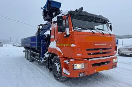 КМУ Камаз 65115 + DONG YANG SS1966 ACE б/у (2025 г.в. 2598 км. 151 м/ч)(8049)-Сбер комиссия