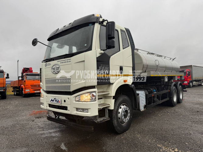 Купить Автоцистерна для пищевых жидкостей на шасси FAW J6 б/у (2023 г.в. 13 756 км)(9003) в компании Русбизнесавто - изображение 1