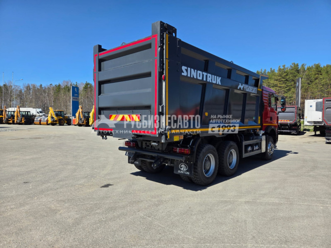 Купить Самосвал HOWO T5G 6x4 ( ZZ3257V384GE1 ) / 5.6*2.3*1.5+0.5 / 19-25 м3 / прямой / п.ч. 4.77 / КОМ ДВС в компании Русбизнесавто - изображение 3