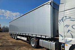 FLIEGL SDS 350,ПОЛУПРИЦЕП (штора, ворота, коники) V= 92 м3, CCУ 1150, L=13,6м. б/у (2024г.)(4961)