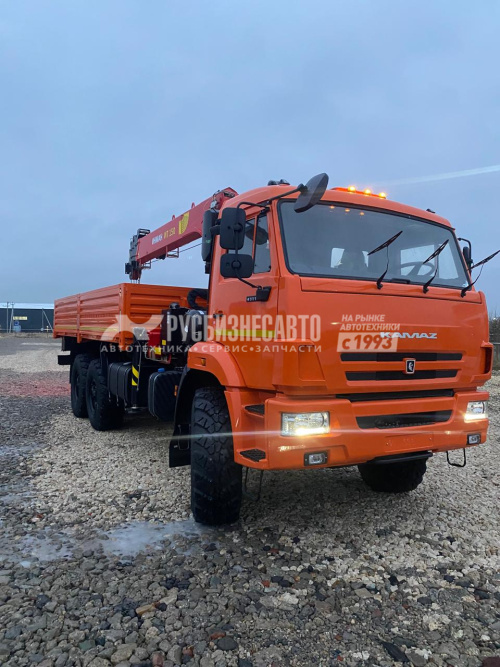Купить КМУ КАМАЗ 43118-73094-50 (Евро-5) + ИНМАН ИТ-150 + борт сталь 6,2м., без доп.опор (без спалки) КЦК в компании Русбизнесавто - изображение 1