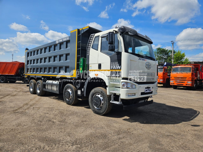 Купить Самосвал FAW J6 (8x4) б/у (2023 г.в. 48 897  км.)(1245) в компании Русбизнесавто - изображение 0