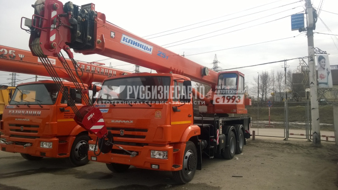 Купить КС 55713-1К-3 автокран 25т. (КАМАЗ-65115) в компании Русбизнесавто - изображение 1