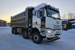 Самосвал FAW J6 (8х4) б/у (2023 г., 85 873 км)(0541)Сбер комиссия