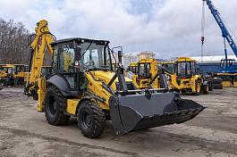 Экскаватор-погрузчик New Holland B80C (с вилами, Индия) – 2025