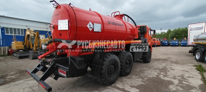 Купить АКН-10 КАМАЗ 43118 (вакуум,10 м3, насос КО-505, ДОПОГ, мод. 4672G2-30) в компании Русбизнесавто - изображение 9