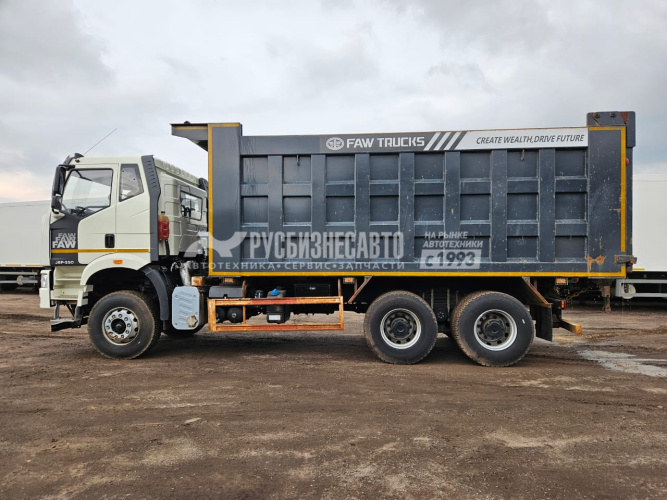 Купить Самосвал FAW J6 (6x4) б/у (2023 г.в., 23 808 км.) (4887) - новая резина зад. ось. в компании Русбизнесавто - изображение 7
