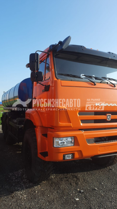 Купить АЦ пищевая  КАМАЗ-43118 (10м3, 2 отсека, насос СВН-80, мод. 7074А9-50)  в компании Русбизнесавто - изображение 8