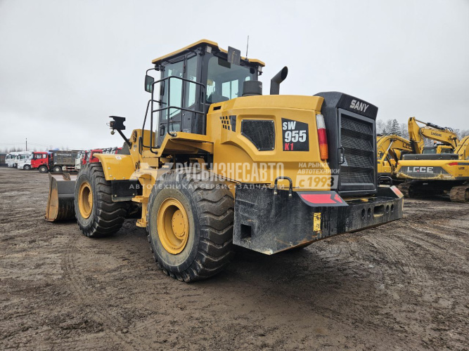 Купить Фронтальный погрузчик SANY SW955K1 б/у (2022г; 3 061 м/ч)(1738)Сбер комиссия в компании Русбизнесавто - изображение 5
