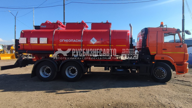 Купить АТЗ-17-КАМАЗ-65115-48 (Автотопливозаправщик, 17 м3, 3 отс., насос, УВТ, ЧМЗ) в компании Русбизнесавто - изображение 5