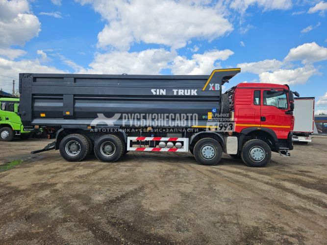 Купить Самосвал HOWO T5G 8x4 б/у (2023г., 41 006 км.) (9284)новая резина зад. ось в компании Русбизнесавто - изображение 2