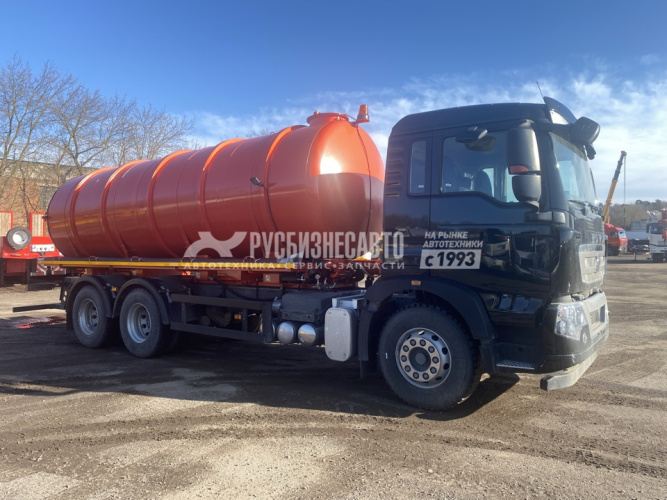 Купить МВ-19-HOWO T5G 6x4  (6х4, шасси 4600) (вакуумная машина, 19 м3, насос КО-510, СПЕКТР) в компании Русбизнесавто - изображение 4