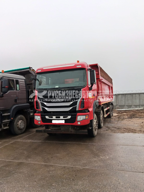 Купить Самосвал JAC N410 8х4 б/у (2023 г.в., 47 900 км)(3959)Сбер комиссия в компании Русбизнесавто - изображение 1