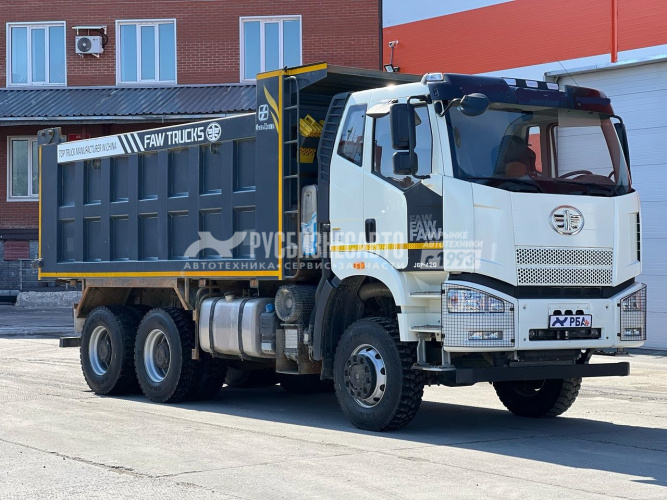 Купить Самосвал FAW J6 (6x6) б/у (2023 г., 42 496 км)(1008) в компании Русбизнесавто - изображение 0