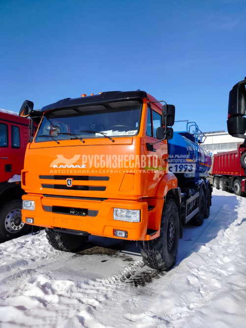 Купить АЦ пищевая  КАМАЗ-43118 (10м3, 2 отсека, насос СВН-80, мод. 7074А9-50)  в компании Русбизнесавто - изображение 4