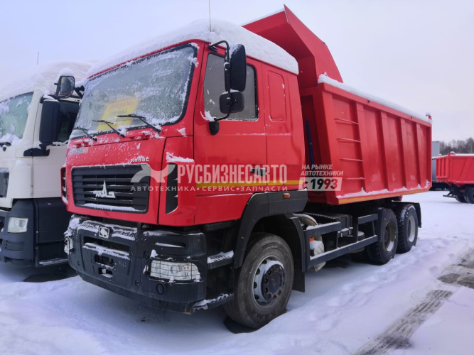 Купить Самосвал 6х4 МАЗ 6501С9-8520-005 20 тн. 20 м3 б/у (2020 г , 84 238 км) в компании Русбизнесавто - изображение 0