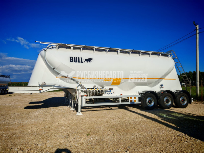 Купить ППЦ материаловоз (мука, комбикорм)  BULL (40 м3, 3 отс., алюминимй, 3 оси SAF, WABCO, без компр.) в компании Русбизнесавто - изображение 8