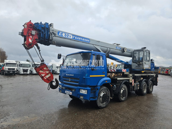 Купить КС 55729-1В автокран 32т. (КАМАЗ-6540) б/у (2020г;17 606км;14 560м/ч) (0901) в компании Русбизнесавто - изображение 7